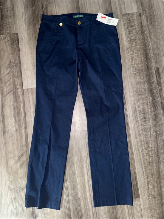 Ralph Lauren Pants - NEW Ralph Lauren $90 navy blue dress pants 6 women’s casual NWT business